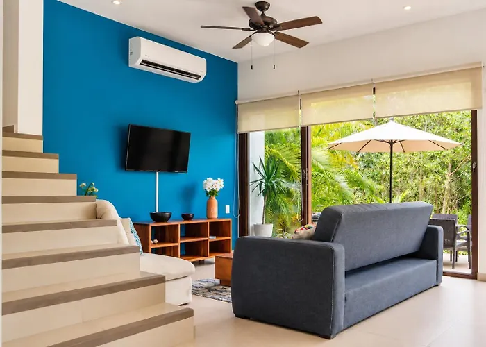 Apartamento Beachside Bliss Modern 3story With Deck And Grill Akumal